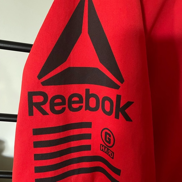 Reebok Hexawarm rio red sweatshirt men’s sz:XL - Picture 3 of 6